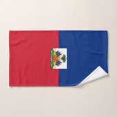 Haitiaanse vlag bad handdoek (Handdoek)