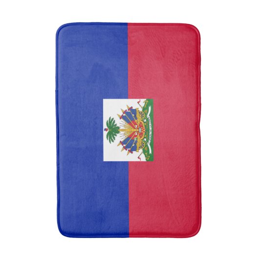 Haïtiaanse vlag badmat (Voorkant Verticaal)