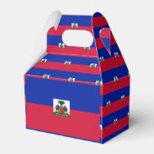 Haïtiaanse vlag bedankdoosjes (Achterkant)