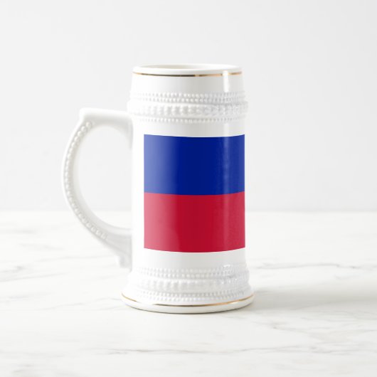 Haïtiaanse vlag bierpul (Links)