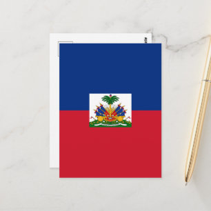 Haitiaanse vlag briefkaart