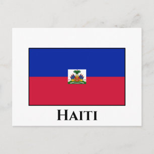Haïtiaanse vlag briefkaart