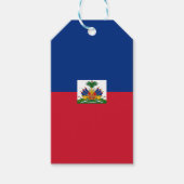 Haitiaanse vlag cadeaulabel (Voorkant)