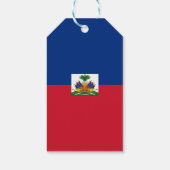 Haitiaanse vlag cadeaulabel (Achterkant)