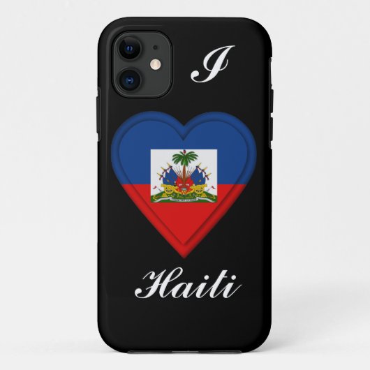 Haïtiaanse vlag Case-Mate iPhone case (Achterkant)