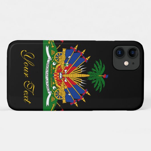 Haïtiaanse vlag Case-Mate iPhone case (Achterkant (horizontaal))