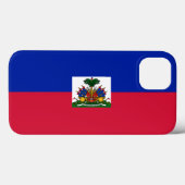 Haïtiaanse vlag Case-Mate iPhone case (Achterkant (horizontaal))