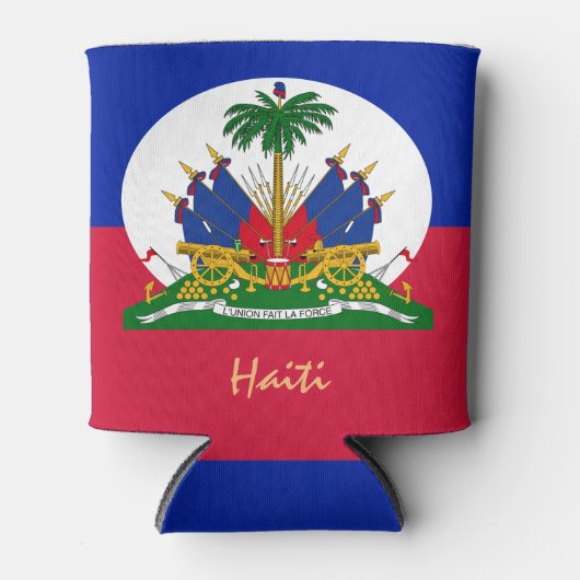 Haïtiaanse vlag en Haïti partij, barbecue/sport Blikjeskoeler (Voorkant)