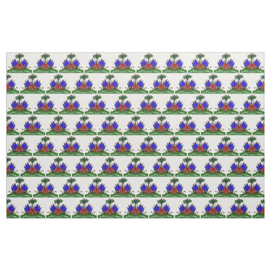 Haïtiaanse vlag Fabric logo Stof (Fat Quarter)