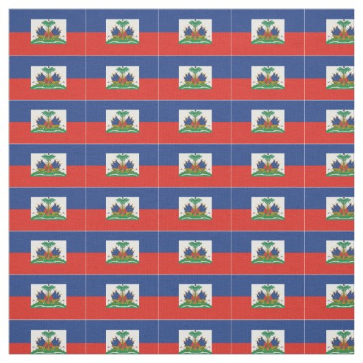 Haïtiaanse vlag Fabric Stof (Swatch)