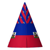 Haïtiaanse vlag feesthoedjes (Achterkant)