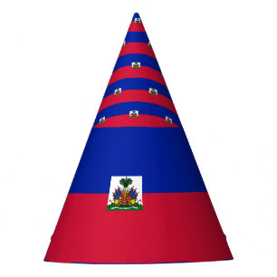 Haïtiaanse vlag feesthoedjes