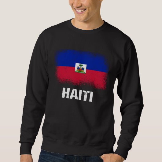 Haïtiaanse vlag Haïti 3 Trui (Voorkant)