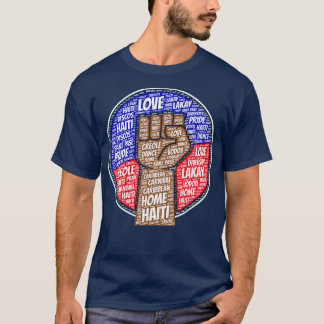 Haïtiaanse vlag Haïti Pride T-shirt