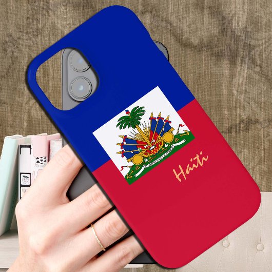 Haïtiaanse vlag Hoesje, Haïti mode / sport Case-Mate iPhone Case
