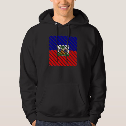 Haïtiaanse vlag hoodie (Voorkant)