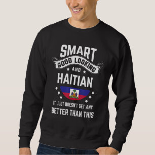 Haïtiaanse Vlag Inheemse Trots  Haïti Haïtiaanse W Trui