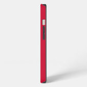 Haïtiaanse vlag iPhone hoesje (Linkerkant)