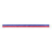 Haïtiaanse vlag kleuren lint, Haïti / sport Satijnen Lint (Voorkant)