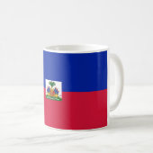 Haïtiaanse vlag koffiemok (Voorkant rechts)