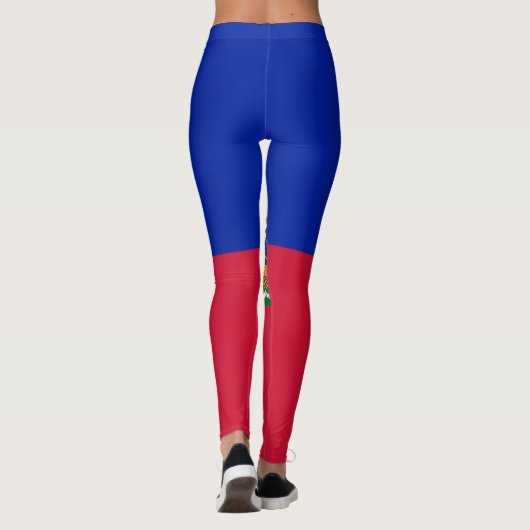 Haïtiaanse vlag leggings (Achterkant)