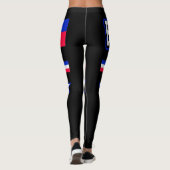 Haïtiaanse vlag leggings (Achterkant)