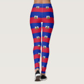 Haïtiaanse vlag leggings (Achterkant)