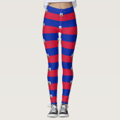 Haïtiaanse vlag leggings (Voorkant)