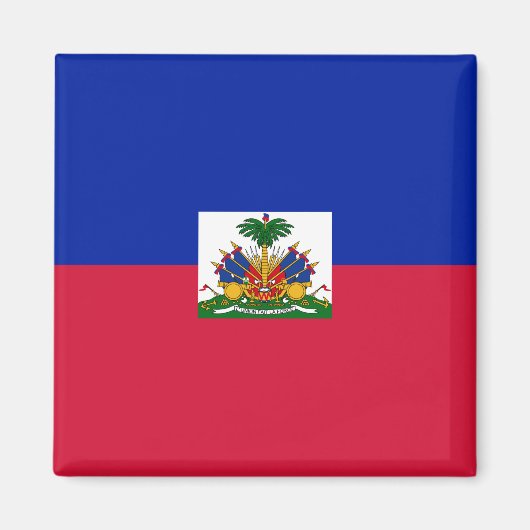 Haïtiaanse vlag magneet (Voorkant)