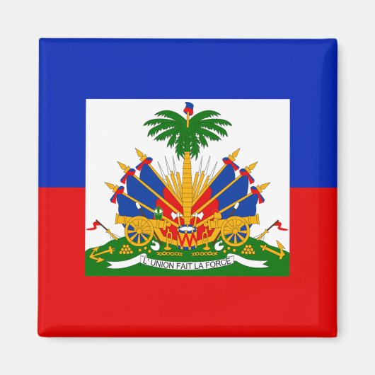 Haïtiaanse vlag magneet (Voorkant)