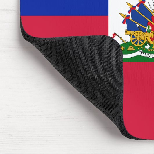 Haïtiaanse vlag muismat (Hoek)