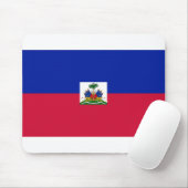 Haïtiaanse vlag muismat (Met muis)