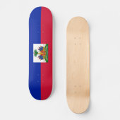 Haïtiaanse vlag persoonlijk skateboard (Voorkant)
