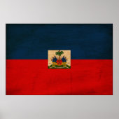 Haïtiaanse vlag poster (Voorkant)