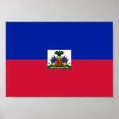 Haïtiaanse vlag poster (Voorkant)