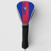 Haïtiaanse vlag - Prachtige patriottische vlag Golfheadcover (Voorkant)