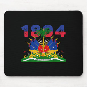 Haïtiaanse vlag Pride 1804 Onafhankelijkheidsdag H Muismat