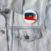 Haïtiaanse vlag ronde button 5,7 cm (In situ)