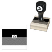 Haïtiaanse vlag rubberstempel (Gestempeld)