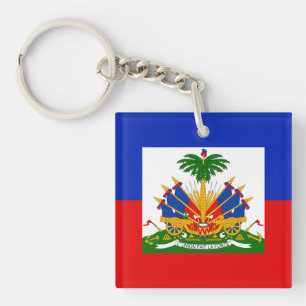 Haïtiaanse vlag sleutelhanger