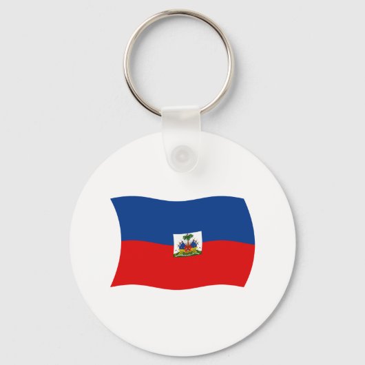 Haïtiaanse vlag sleutelhanger (Voorkant)