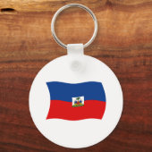 Haïtiaanse vlag sleutelhanger (Voorkant)