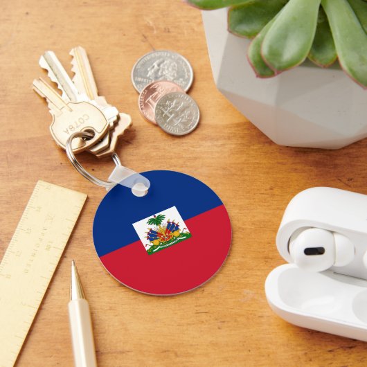 Haitiaanse vlag sleutelhanger (Bureau)