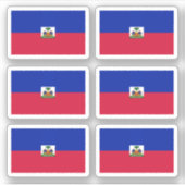 Haïtiaanse vlag sticker (Voorkant)