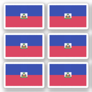Haïtiaanse vlag sticker
