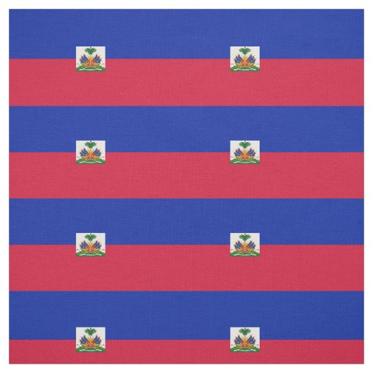 Haïtiaanse vlag stof (Swatch)