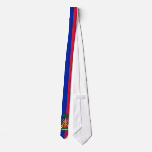 Haïtiaanse vlag stropdas (Achterkant)