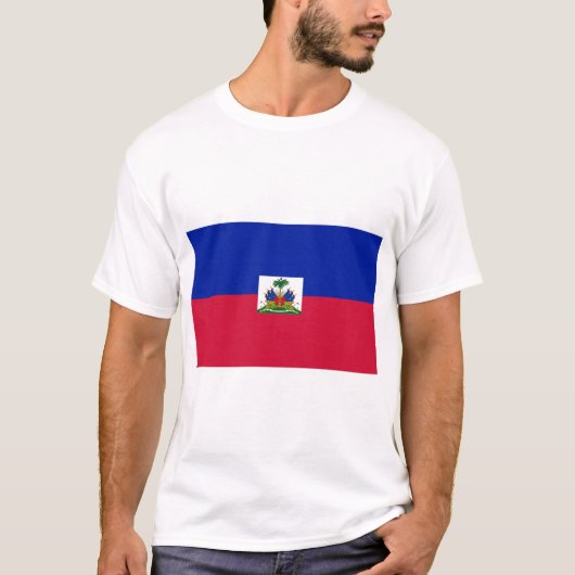 Haïtiaanse vlag t-shirt (Voorkant)