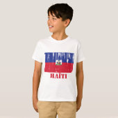 Haïtiaanse vlag t-shirt (Voorkant volledig)