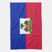 Haïtiaanse vlag theedoek (Verticaal)